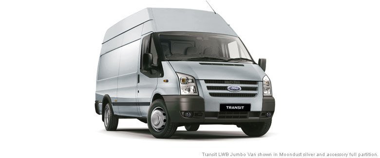 Ford Transit JUMBO - 14,3 m3 2.4T k půjčení za autopůjčovny